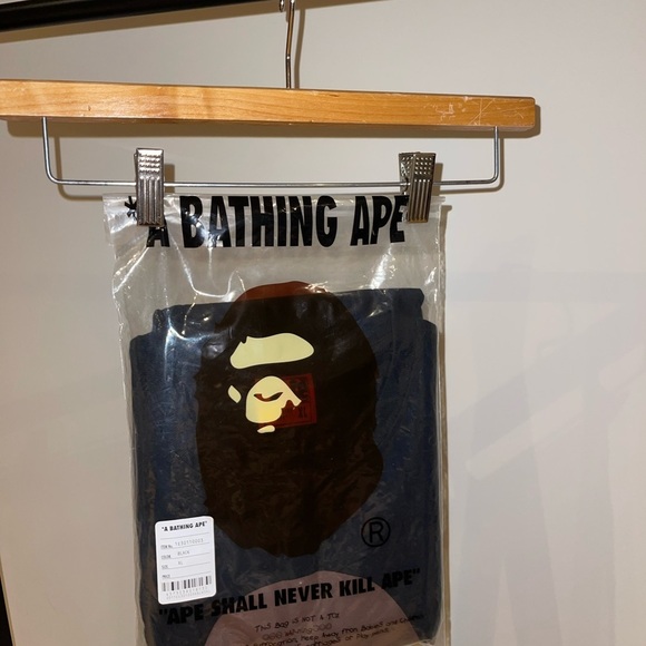 Men’s A Bathing Ape Black Graphic T-Shirt - XL - Picture 1 of 5